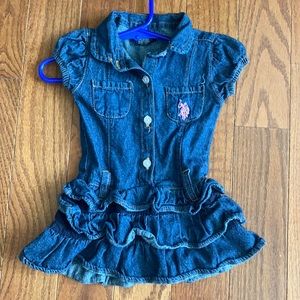 18m US POLO dress - jean - no belt